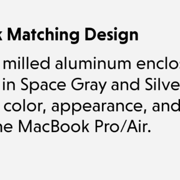 HyperDrive DUO 7in2 USBC-2 hub MacBook/pro - Picture 7 of 9